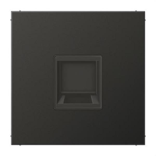 JUNG AL1969-1WEAN Placa modular Jack-Radiall 1 toma AL1969-1WEAN LS antracita