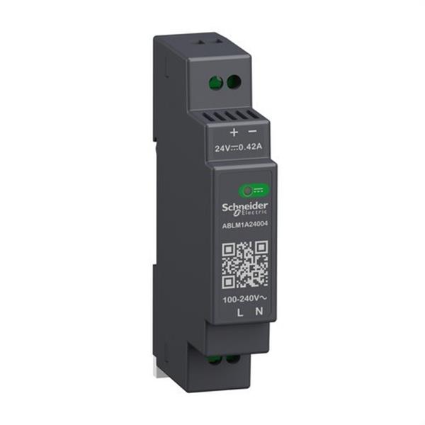 SCHNEIDER ELECTRIC ABLM1A24004 Fuente de alimentación DIN POWER SUPPLY 24V 0.4A modular en carril