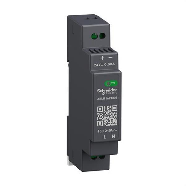 SCHNEIDER ELECTRIC ABLM1A24006 Fuente de alimentación DIN POWER SUPPLY 24V 0.6A modular en carril