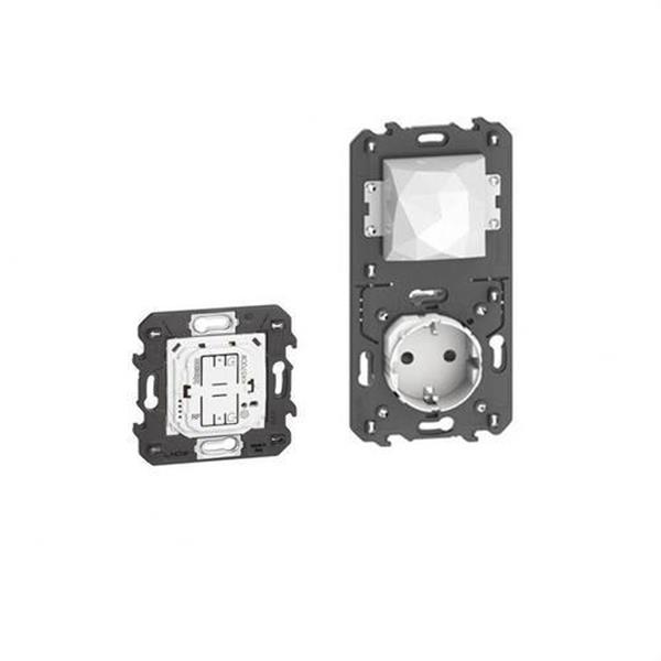 BTICINO KW4501C Gateway con base de corriente integrada Starter Pack LIVING NOW W/NETATMO, blanco
