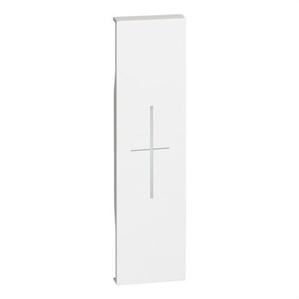 BTICINO KW06MH Tecla con símbolo STOP LIVING NOW My HOME 1 módulo, blanco