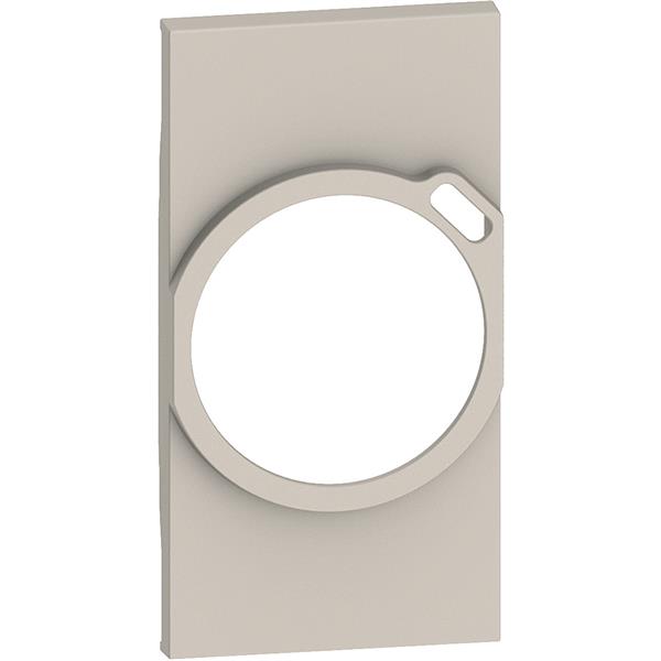 BTICINO KM63 Placa frontal LIVING NOW 2 módulos para base con cargador USB ref.4141, sand