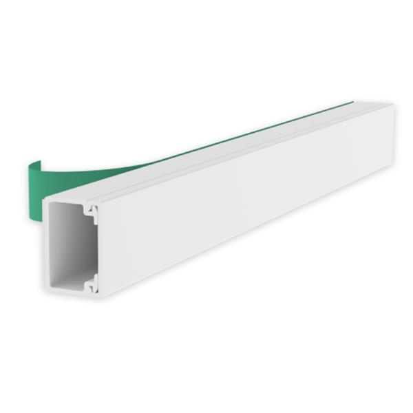 UNEX 78043-2A Moldura autoadhesiva 20x30mm U23X blanco RAL9010