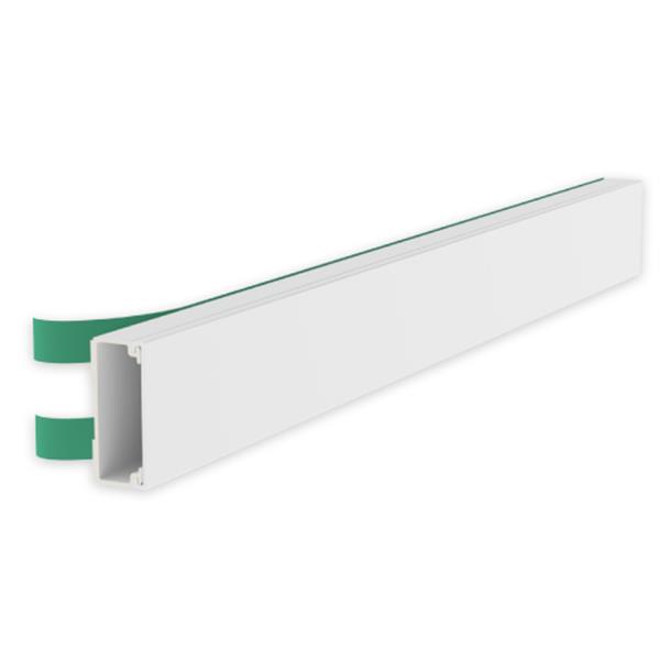 UNEX 78045-2A Moldura autoadhesiva 20x50mm U23X blanco RAL9010