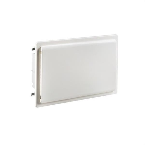 IDE GPE18PO/PH Caja distribución IP40 empotrar pared hueca 1x18 módulos puerta opaca