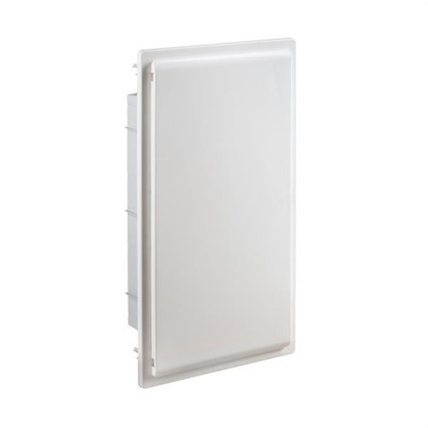 IDE GPE36PO3F Caja distribución IP40 empotrar pared sólida 3x12 (36) módulos puerta opaca