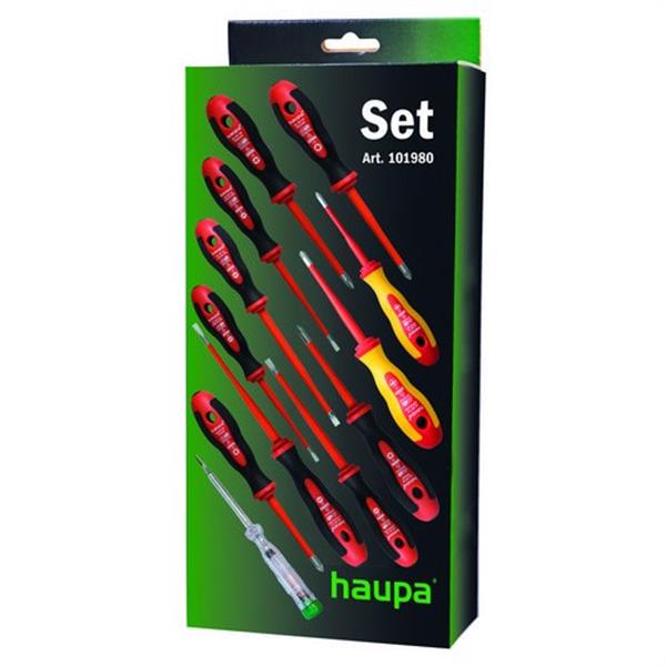 HAUPA 102980 Set de destornilladores Slim Plus VDE