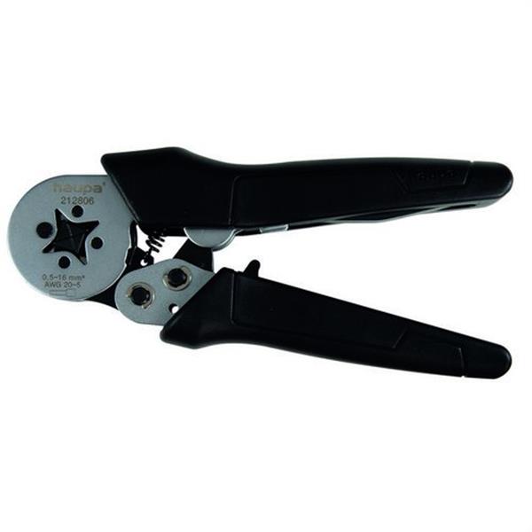 HAUPA 212806 Alicate de engaste automático para punteras 0,5-16mm