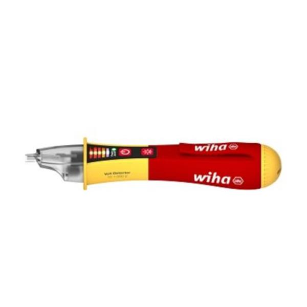 WIHA 43797 Comprobador de tensión Serie 25513 12-1.000 V CA con detector de voltaje sin contacto unipo