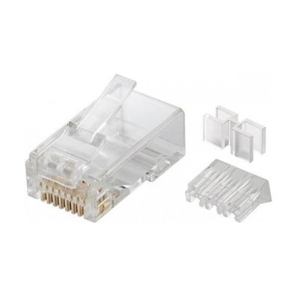 OPENETICS 0023 Conector OPENETICS Cat. 6A macho UTP RJ45 para cable flexible