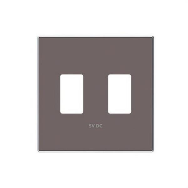 NIESSEN 8585.3 TP Tapa cargador USB doble Taupé