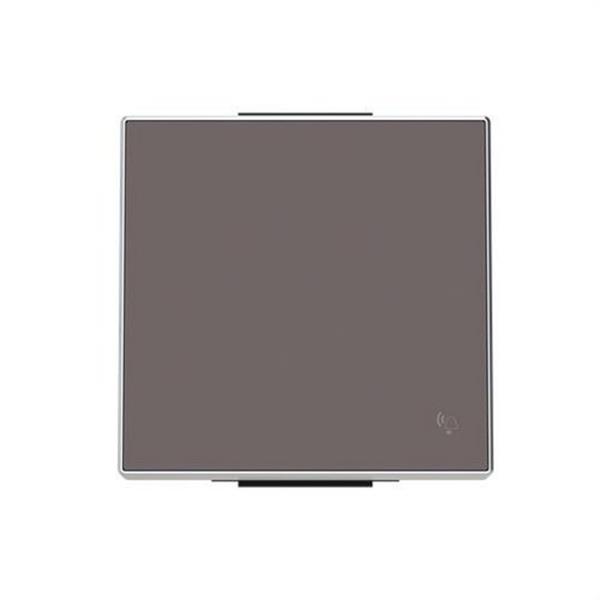 NIESSEN 8504 TP Tecla pulsador con símbolo timbre Sky Niessen Taupé