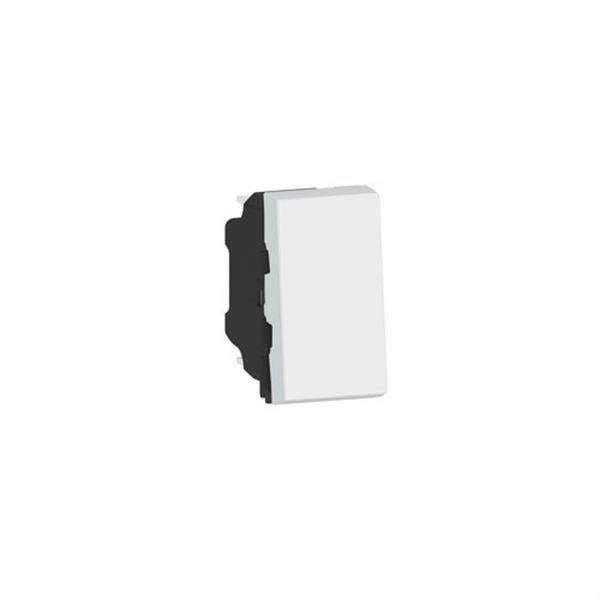 LEGRAND 077000L Interruptor Mosaic EasyLed 10 AX 250V 1 módulo, blanco