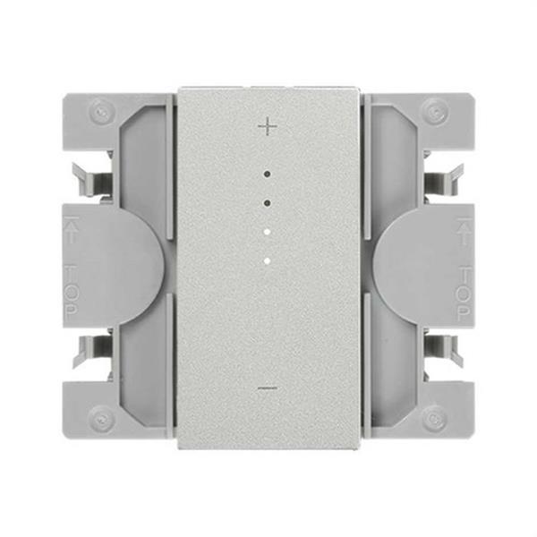 SIMON 21001317-093 Interruptor regulable SIMON 270 iO 1-10V iO con tecla estrecha aluminio