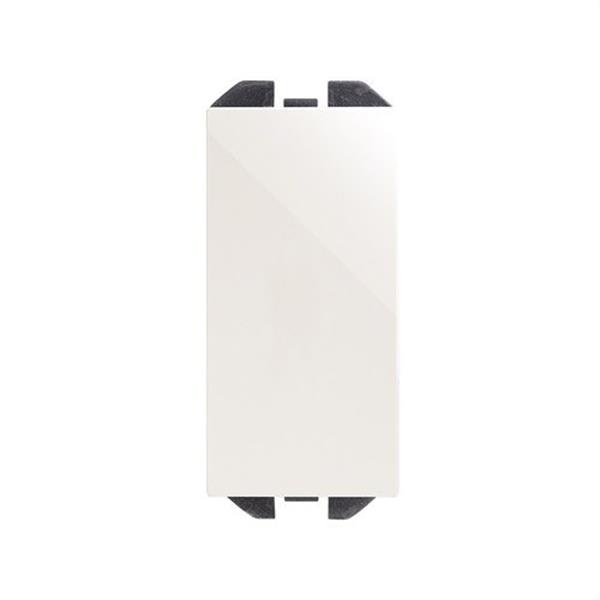 SIMON 20001800-090 Placa ciega SIMON 270 con módulo estrecho blanco