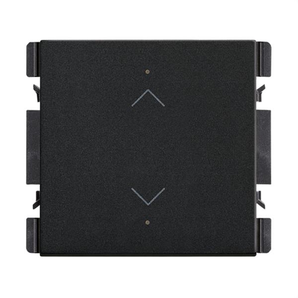 SIMON 21000133-098 Interruptor persianas SIMON 270 iO negro mate