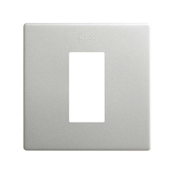 SIMON 27101610-093 Marco estética mínima SIMON 270 para 1 elemento aluminio