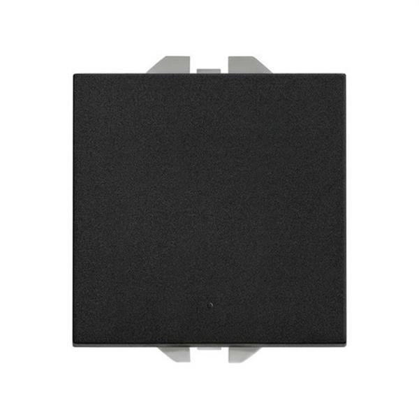 SIMON 20000251-098 Cruzamiento pulsante SIMON 270 10AX negro mate