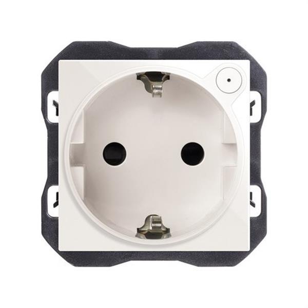 SIMON 21000432-090 Base de enchufe SIMON 270 IO schuko blanco