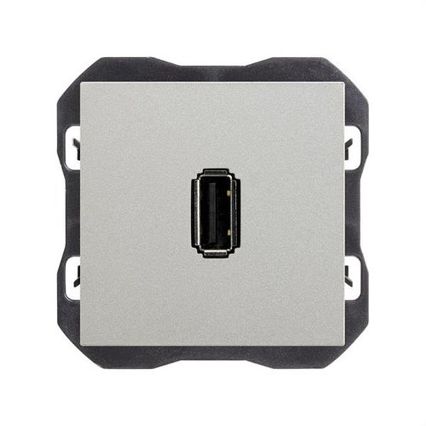 SIMON 20000090-093 Conector SIMON 270 USB datos tipo A aluminio