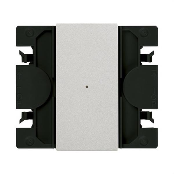 SIMON 21001201-093 Conmutador electrónico SIMON 270 iO con tecla estrecha aluminio