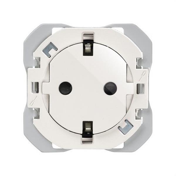 SIMON 20000434-090 Base de enchufe SIMON 270 Clean schuko blanco
