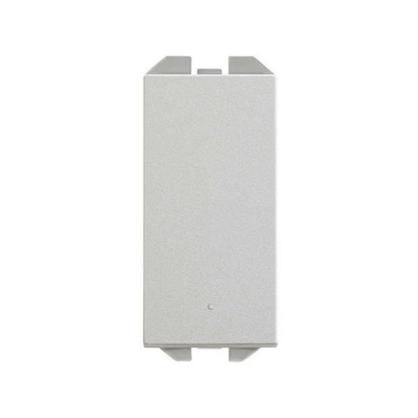 SIMON 20001251-093 Cruzamiento pulsante SIMON 270 con módulo estrecho 10AX aluminio