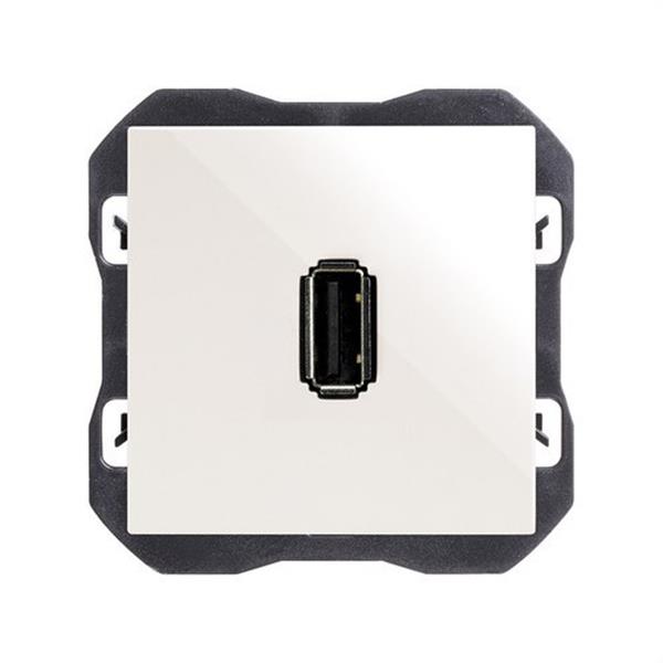 SIMON 20000090-090 Conector SIMON 270 USB datos tipo A blanco