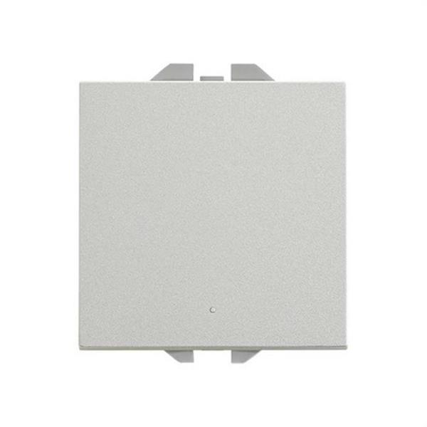 SIMON 20000201-093 Conmutador pulsante SIMON 270 10AX aluminio