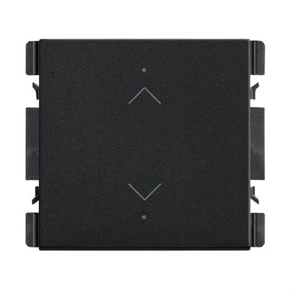 SIMON 21000333-098 Interruptor de persianas SIMON 270 iO negro mate