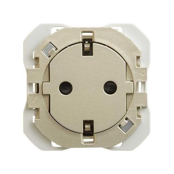 SIMON 20000434-094 Base de enchufe SIMON 270 Clean schuko cava