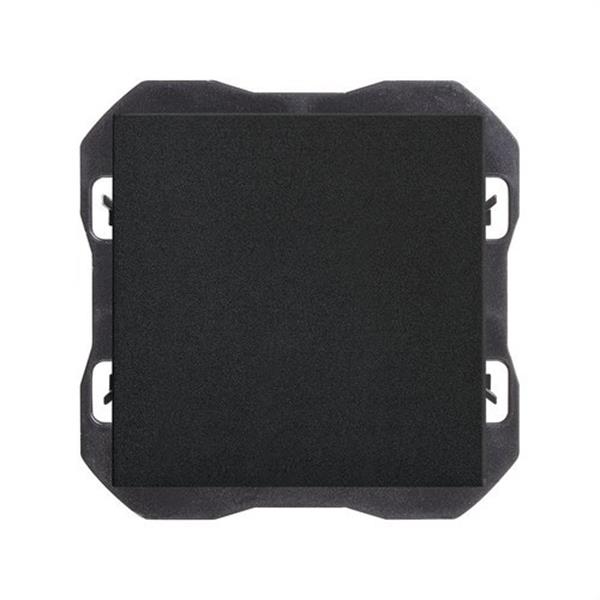 SIMON 20000800-098 Placa ciega SIMON 270 negro mate