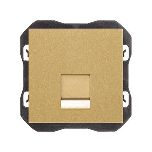 SIMON 20000187-095 Tapa SIMON 270 RJ45 con conector oro