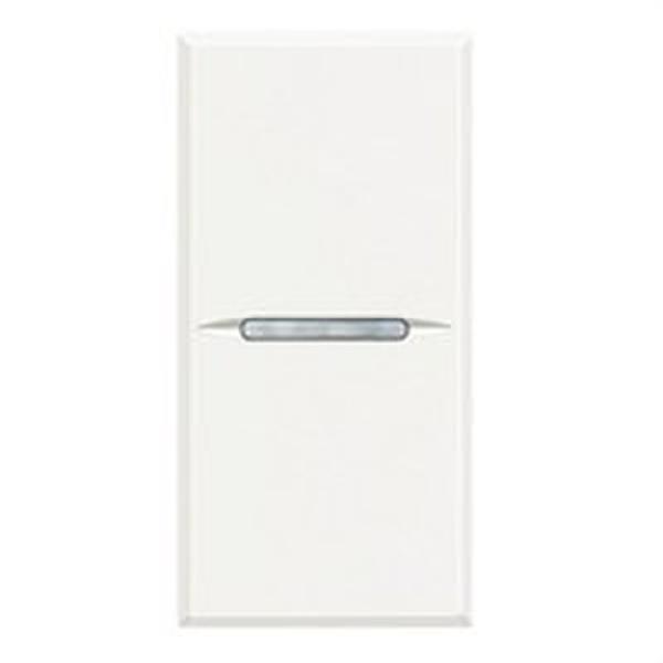 BTICINO HD4001A Interruptor AX 1 polo 16A con 1 módulo en color blanco