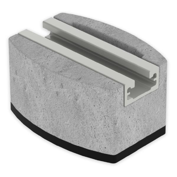 UNEX 60155-48 Soporte 60 150 U48X para azotea gris