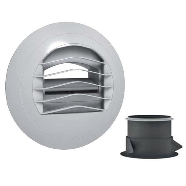 S & P 5209068100 Boca de extracción higrorregulable diámetro 100 BEH 5/45-100 P