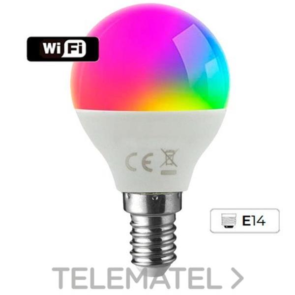 LAES 997347 Lámpara esférica 45mm LED SMART WIFI E14 220/240V 5W