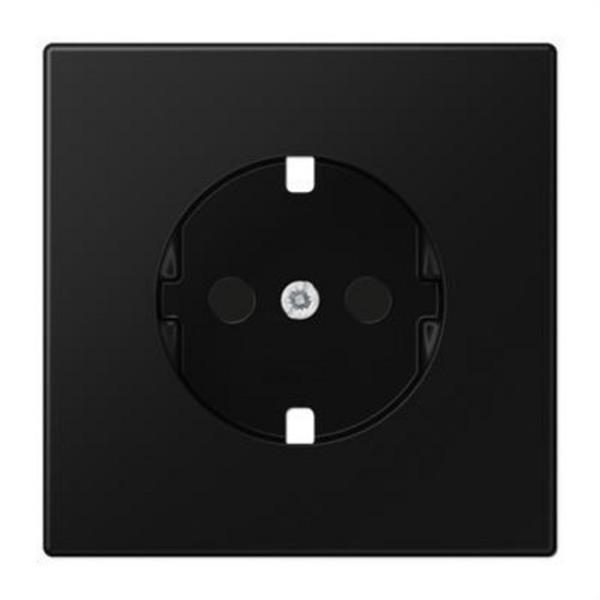 JUNG LS1520KIPLSWM Cazoleta SCHUKO® Serie LS negro mate