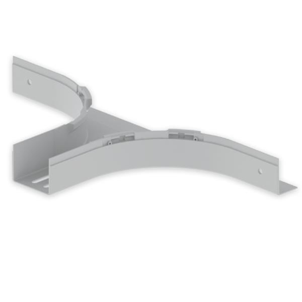 UNEX 66078 Derivación en T 60x75 U23X gris RAL7035