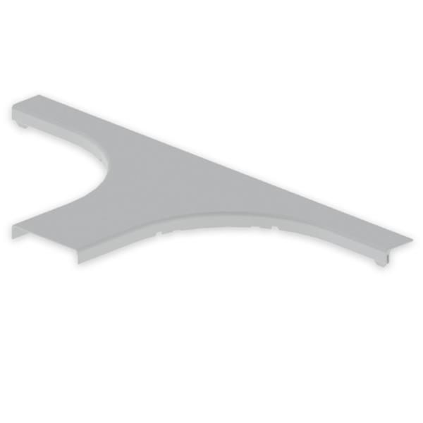 UNEX 66129 Tapa derivación T 100 U23X gris RAL7035