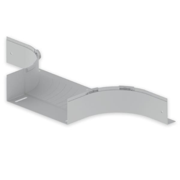 UNEX 66348 Derivación en T 100x300 U23X gris RAL7035