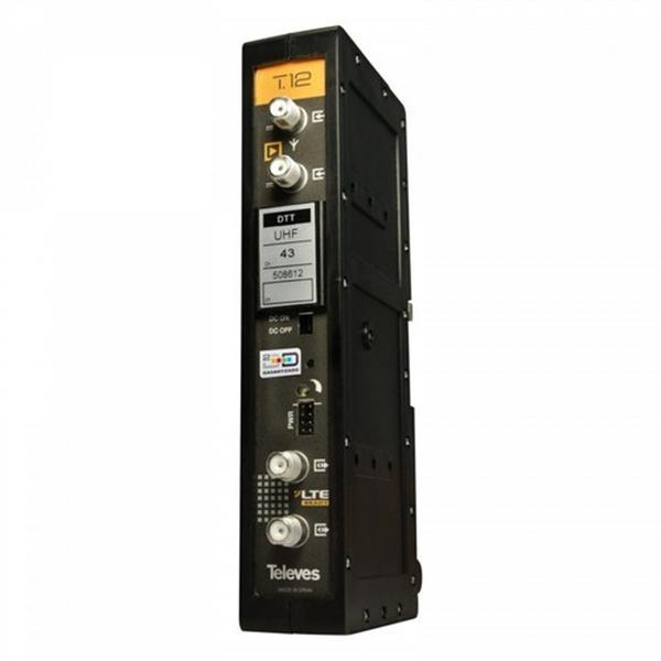 TELEVES 5086122626 Amplificador multicanal T12 TDT canal 2626 470862MHz G50dB Vs125dBµV