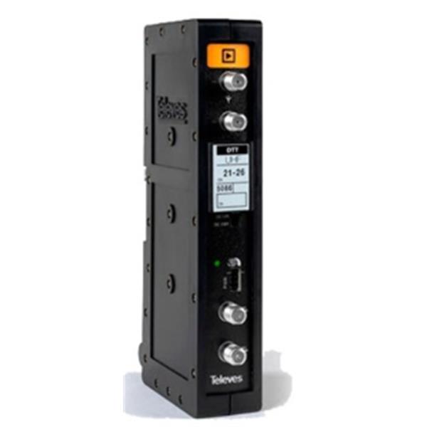 TELEVES 5086123232 Amplificador multicanal T12 TDT canal 3232 470862MHz G50dB Vs125dBµV