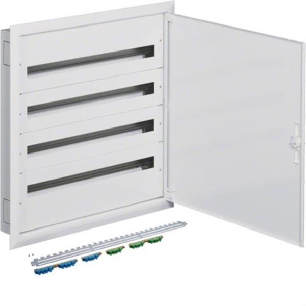 HAGER FW436FT Caja distribución empotrable FW2 con 4 tramos 36 módulos