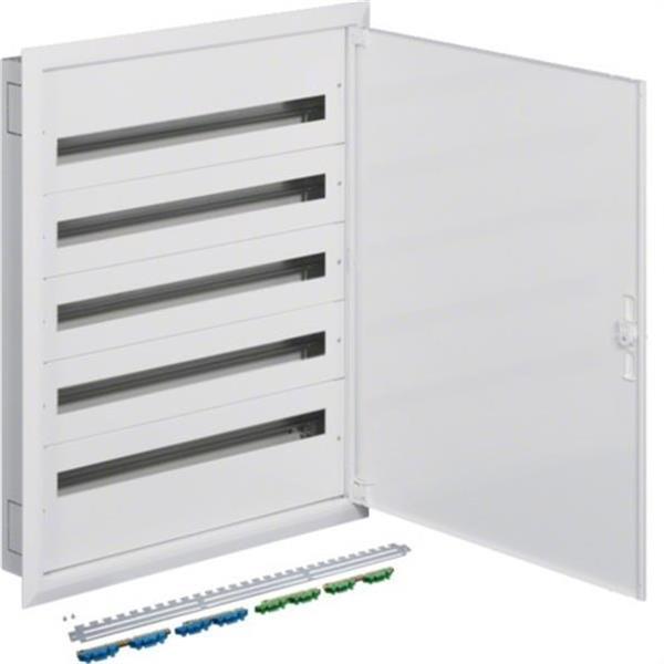 HAGER FW536FT Caja distribución empotrable FW2 con 5 filas 36 módulos