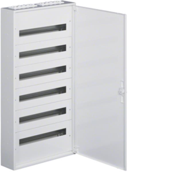 Caja distribucion electrica Superficie IP30 de 24 modulos Blanc