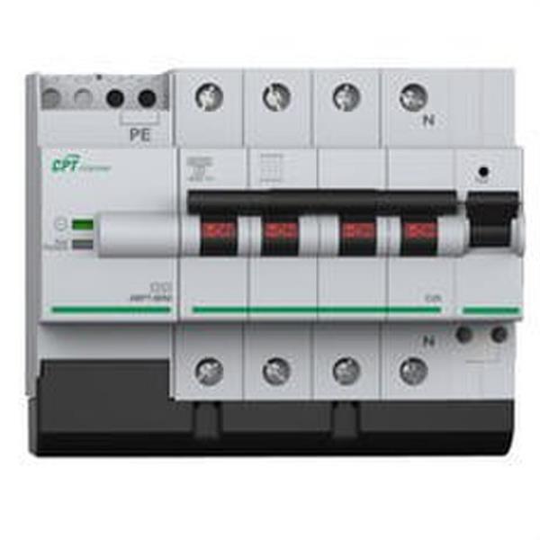 CIRPROTEC 77706527 Protector contra sobretensiones combinadas V-CHECK 4MPT mini-40 230/400V 3P+N Curva C IGA 4