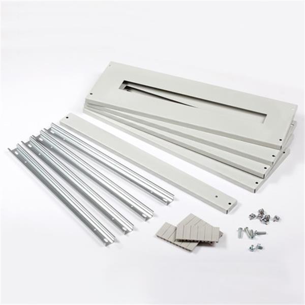 IDE E192M150 Kit empotrar 8 tapas 150+1 tapa ciega 50 metálica