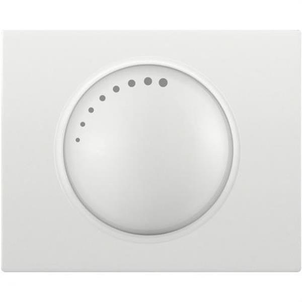 BJC 18749 Tapa regulador con botonera serie Iris en blanco