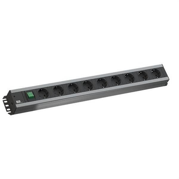 BACHMANN 300004 Regleta TRADESMAN 9xSCHUKO con interruptor